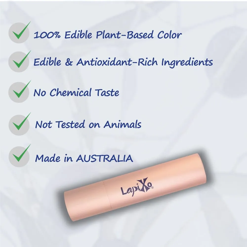 100% Plant-based Color Lip Tint, Unique Formula, Natural   Moisturizing | 2-in-1 | Non-Toxic, All Food Ingredients, Antioxidant-rich, Natural Matte Sheer, Buildable, 4.4g/0.15oz (Berry color)