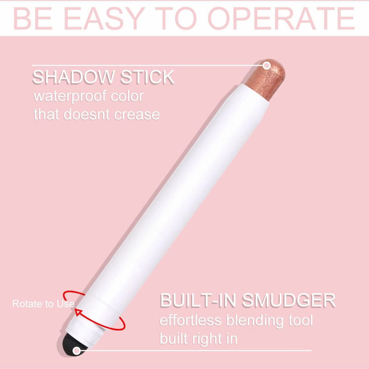 12 Pcs Eyeshadow Stick Makeup Set, Novobey Matte Shimmer Cream Eyeshadow Crayon, Eye Brightener Stick Pen, Waterproof Long Lasting Eye Shadow Highlighter Crayon for Women Girls