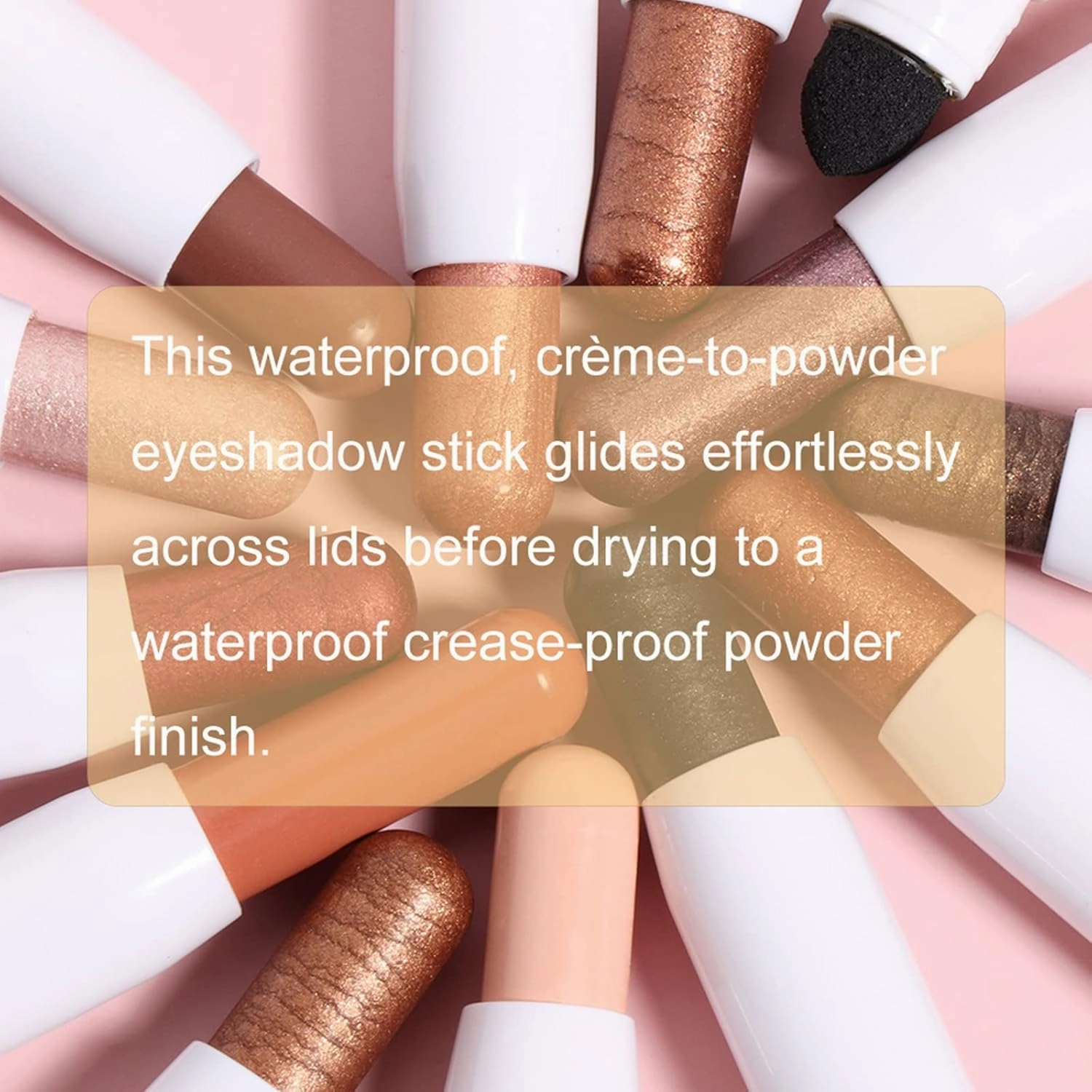 12 Pcs Eyeshadow Stick Makeup Set, Novobey Matte Shimmer Cream Eyeshadow Crayon, Eye Brightener Stick Pen, Waterproof Long Lasting Eye Shadow Highlighter Crayon for Women Girls
