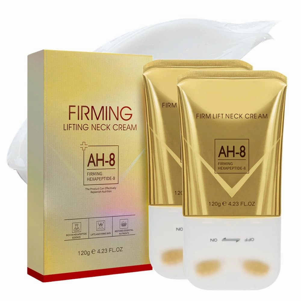 2025 New Roller Neck Cream, AH-8 Neck Cream for Crepey Skin Body Care Comfort, Moisturizing, Tightening Lotions Cosmetic Skin Care Skin Repair for Women (2)
