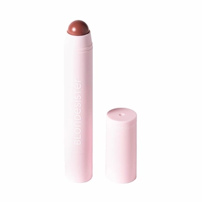 2 in 1 Its Up To You Lip and Cheek - Lipstick for Women and Blush for Cheeks - Multi-Use Creamy Texture - 02 Rosey Beige - 0.12 oz