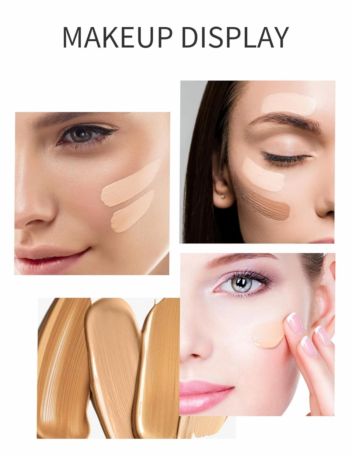 3D Skin Perfector - Foundation   Concealer   Contour Hybrid with Hydrating Base (02#Nude)