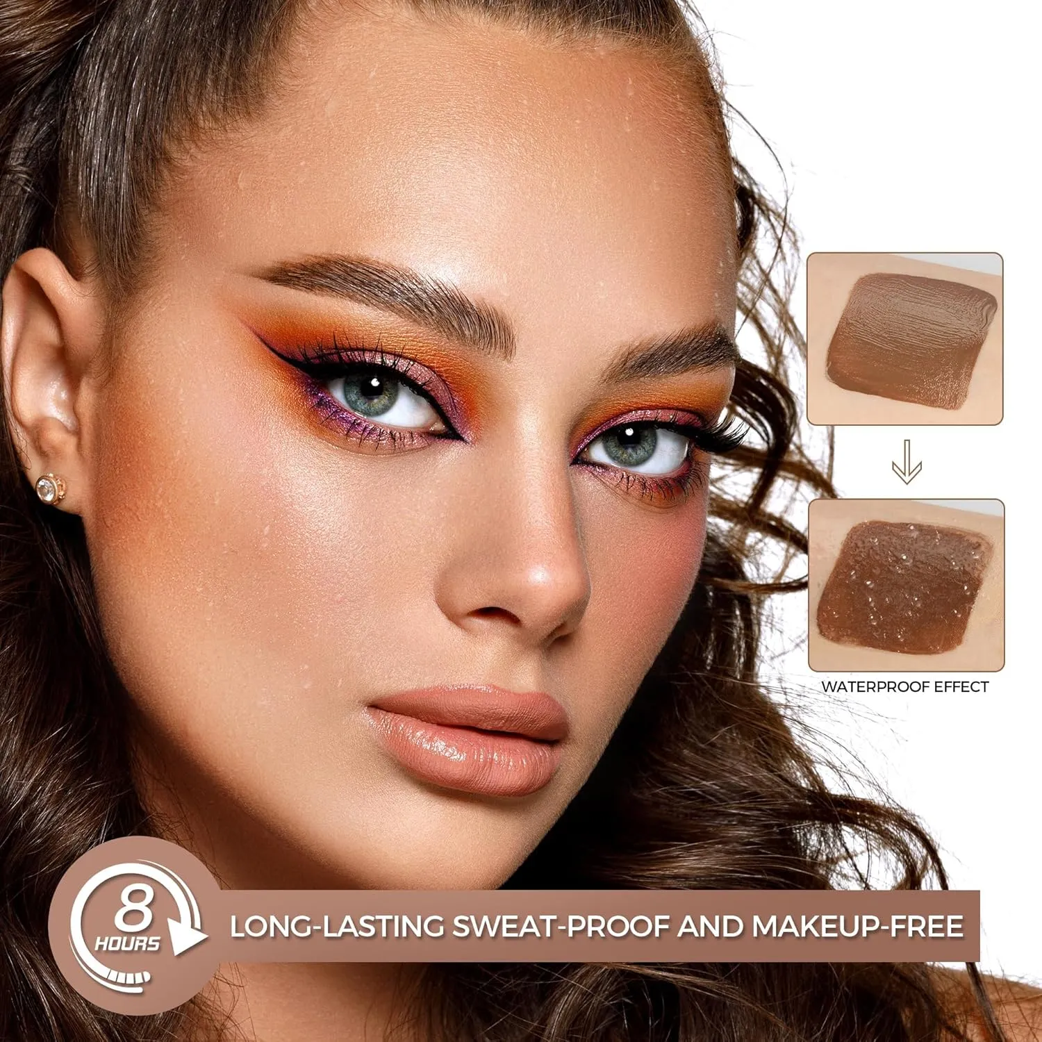 3PC Liquid Contour Blush Highlighter Beauty Wand Set - Smooth & Lightweight Contour Stick for Liquid Contour, Blush, Highlighter Application, Vegan & Cruelty-Free (01 02 05)