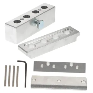 4 Hole Lipstick Mold Diy Kit Aluminum Alloy Lip Gloss Molding Tool Lipstick Making Set
