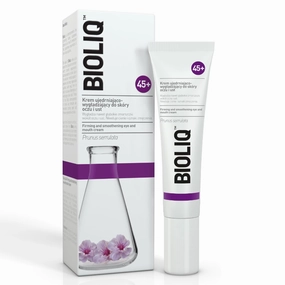 45  Firming and Smoothing Eye and Mouth Cream - Reduces Wrinkles, Dark Circles, Fatigue, Cherry Blossom Extract and Hesperidin - 15ml