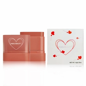6-in-1 Lip & Cheek Tint Stick - Sheer Hydrating Glow, Buildable Watercolor Finish (Vegan, 12H Dewy Wear) (#01)