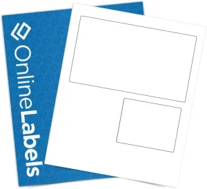 7.4 x 4.5 and 3.675 x 3 Ebay Shipping Labels - Pack of 250 Sheets - Inkjet/Laser Printer - Online Labels