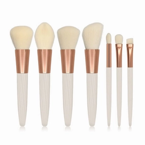 7 Brushes Set Of Loose Powder Brushes Beauty Tools Grooming Brushes Blush Makeup Set(1,D)