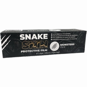 8 Inch x 8 Yards Matte Second Skin Tattoo Cover Up Roll - Waterproof Aftercare Bandages, Skin Barrier Film for Tattoo Care, Wound Healing & Shower Protection