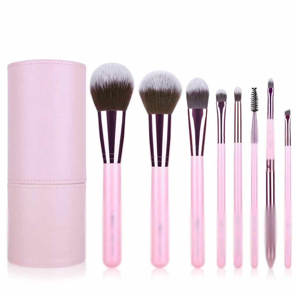 8-piece Cosmetic Brush Set Full Set Of Powder Brushes Makeup Tools Barrel Set Brushes