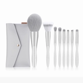 8pc Makeup Brush Set Complete Lip Brush Eye Shadow Loose Powder Brush Beauty Tools