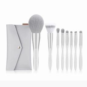 8pc Makeup Brush Set Complete Lip Brush Eye Shadow Loose Powder Brush Beauty Tools