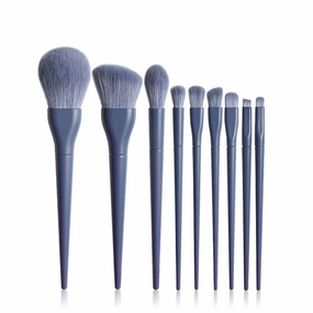 9 Makeup Brushes Set Complete Eyeshadow Brushes Beauty Tools Loose Powder Blush Lip Brushes