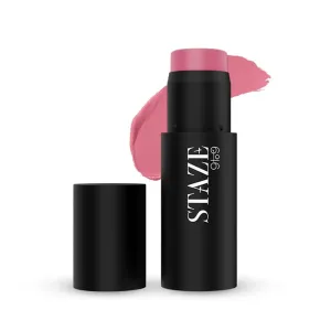 9to9 Cheek Me Out Multipurpose Blush Stick Tint | On The Go Lip   Cheek   Eye Makeup | Highly Pigmented   Blendable | 12Hrs Long Stay | Natural, Creamy Finish | Travel-Friendly | 02 Bite | 6g