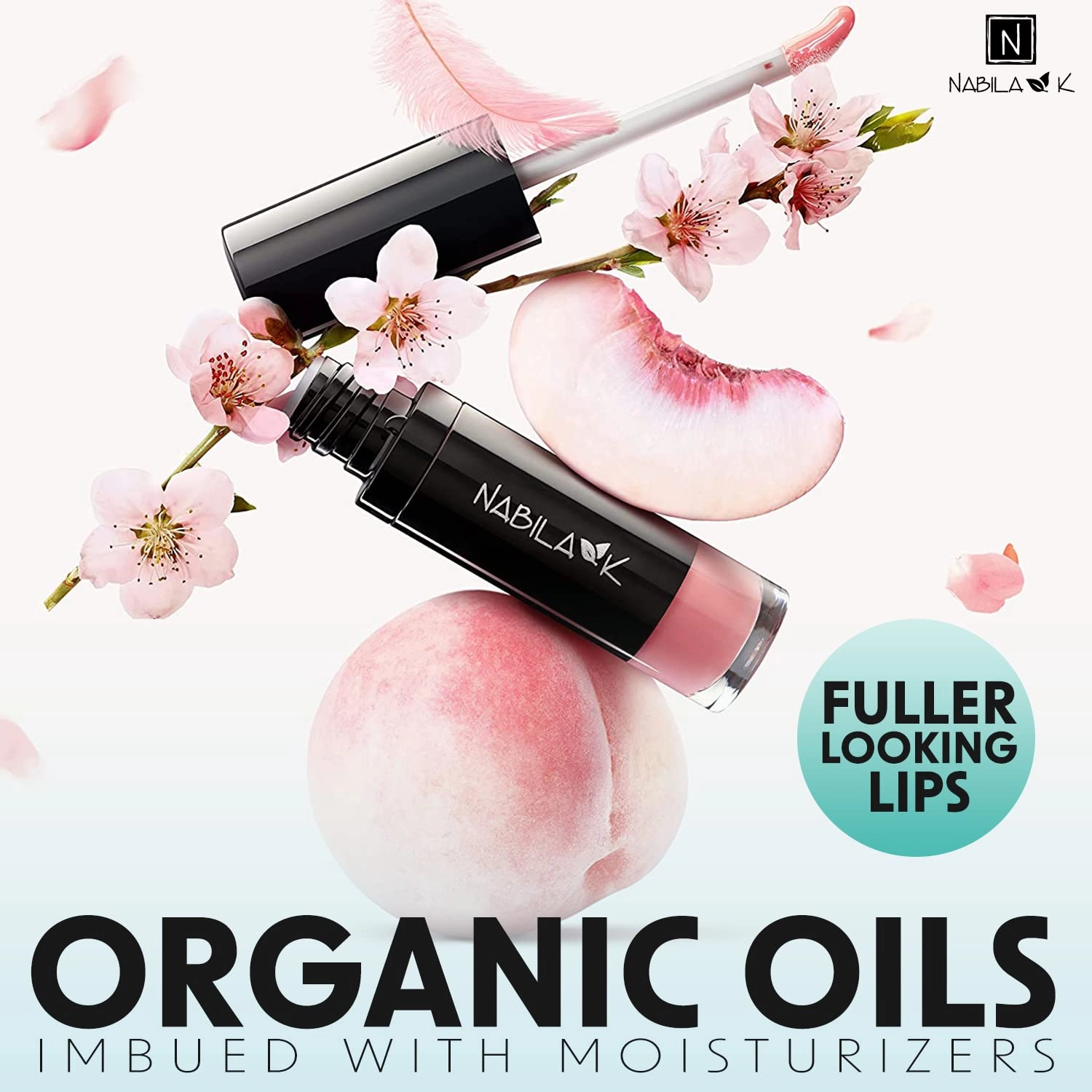 "Nearly Naked Lip Gloss - Moisturizing Lip Balm - Fuller Looking Lips - Organic - Cruelty-Free - Hypoallergenic - Long Lasting Makeup - Tinted Lip Balm - Pale Pink Lip Gloss - .25 Oz