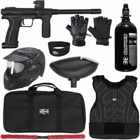 Action Village Planet Eclipse EMEK 100 (PAL Enabled) Level 2 Protector Paintball Gun Package Kit