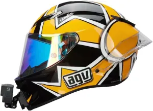 AGV Pista Customize Aluminum Motorcycle Helmet Chin Mount Kits for GoPro and Insta360 Etc. Action Camera with Adhesive Pads and J Hook Mount