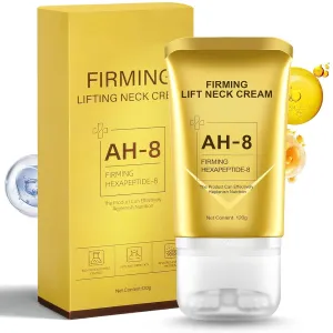 AH-8 Firming Neck Cream for Crepey Skin Body Care Comfort- Contains Hexapeptide, Moisturizing, Tightening Lotions Cosmetic Skin Care & Repair for Women and men, Day & Night Use