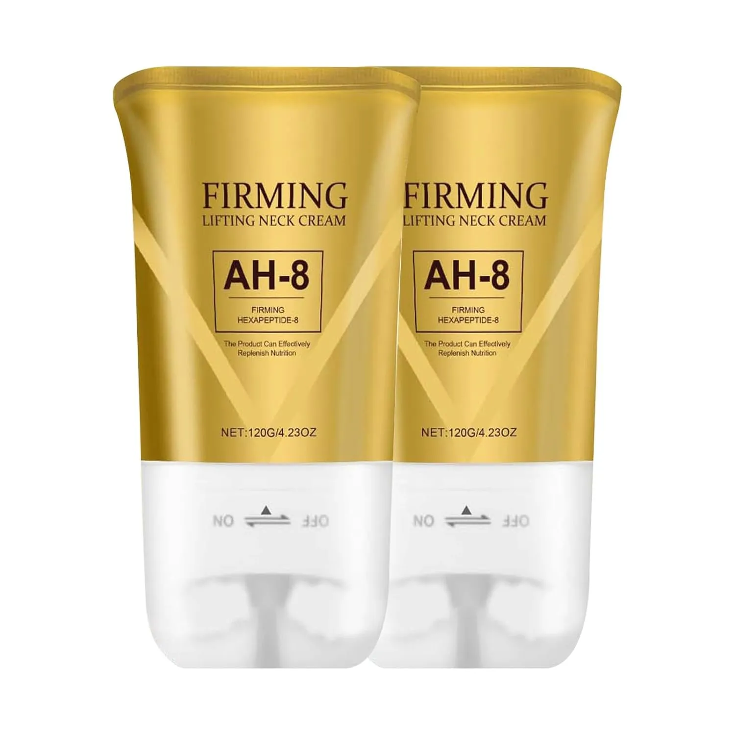 AH8 Firming Neck Cream, Firming Lifting Neck Cream, AH-8 Moisturizing Tightening Lotion Cosmetic Skin Repair for Women Men (2PC, 4.23FL OZ)