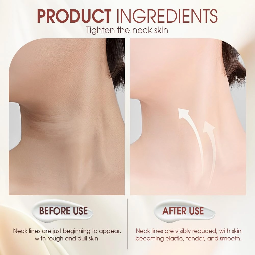 AH-8 Firming Neck Cream, 2025 New AH-8 Firming Neck Cream for Crepey Skin Body Care Comfort, Tightening Lotions Cosmetic Skin Care Skin Repair for Women (2)