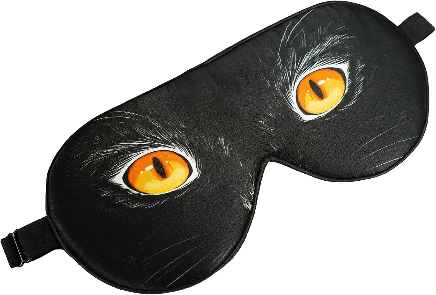 Alaska Bear Mulberry Silk Sleep Mask Luxury Cool and Lustrous Eye Cover for Sleeping Unisex(Cat Eyes)