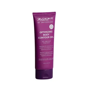 Alchimie Forever Optimizing Body Contour Gel – Cellulite Treatment & Firming Gel with Caffeine, Maté, Guarana & Ginger – Body Tightening Cream for Thighs, Hips, Butt – Vegan & Paraben-Free – 8 fl oz