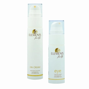Aloe Vera and Hyaluronic Acid Face Care Set for Fresh Face Any Time, for Care Women, Men, Teenage Girls, 2 Units, Deeply Moisturising, Soothing and Anti-Age Results