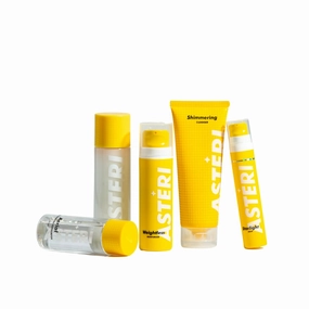 Alumni Skincare The 5 Piece Skin Care Set - Micellar Makeup Remover, Cleanser, Exfoliator, Moisturizer and Serum Full Skin Care Gift Set