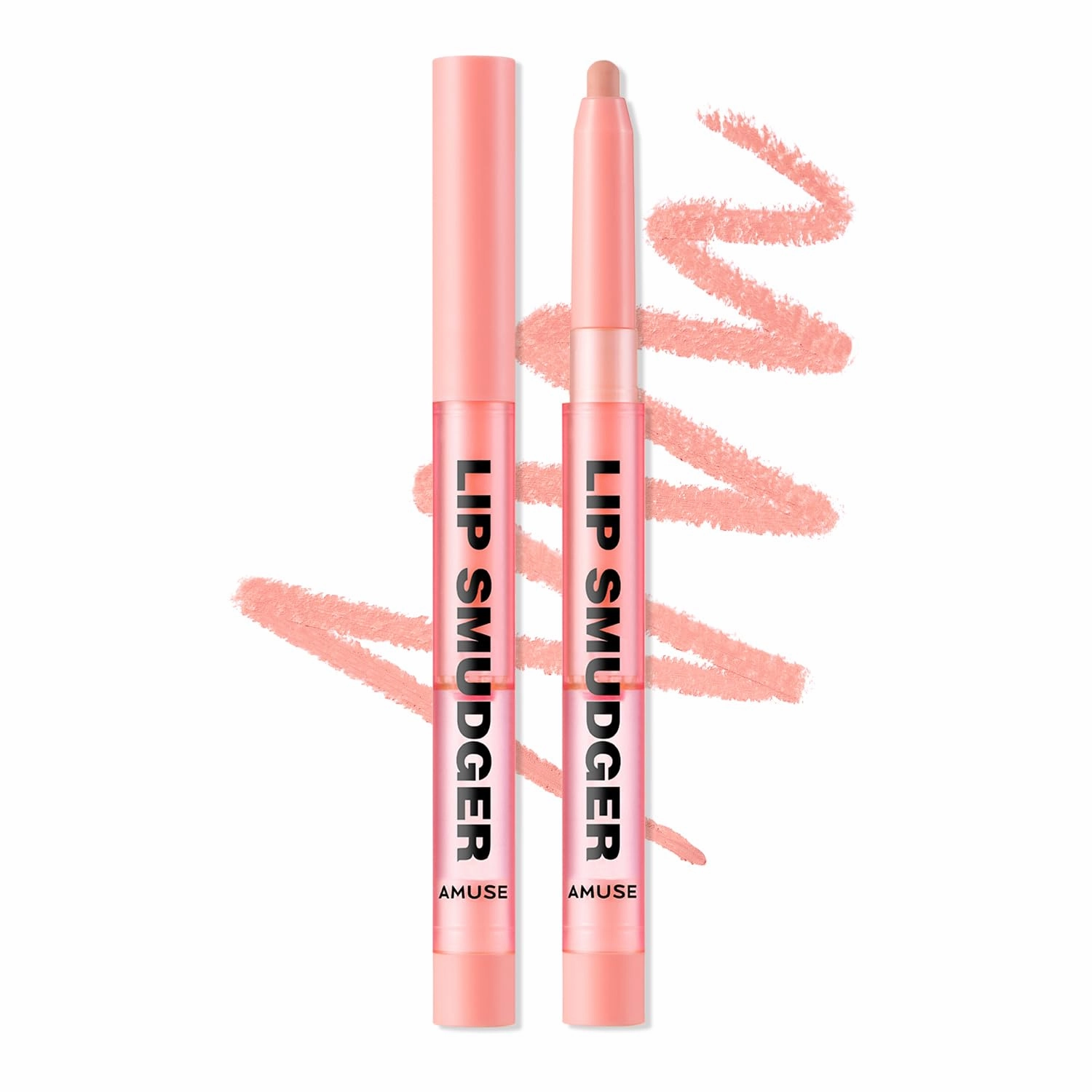 Amuse SEOUL LIP SMUDGER 03 SALMON | nude salmon beige | Matte, creamy, soft, velvety, cruelty-free, lipcare, long-lasting, multiuse, vegan