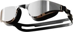 Anti Fog Swim Goggles UV Protection, Unisex Adjustable Silicone Strap 3D Seal, Leakproof for Pool Snorkeling (Mirror)