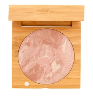 Antonym Cosmetics Baked Blush for Cheeks Face Powder Makeup Wrinkle Defying Minimize Fine Lines Pores Mattifying Sun Kissed Tan Contour (Rose)
