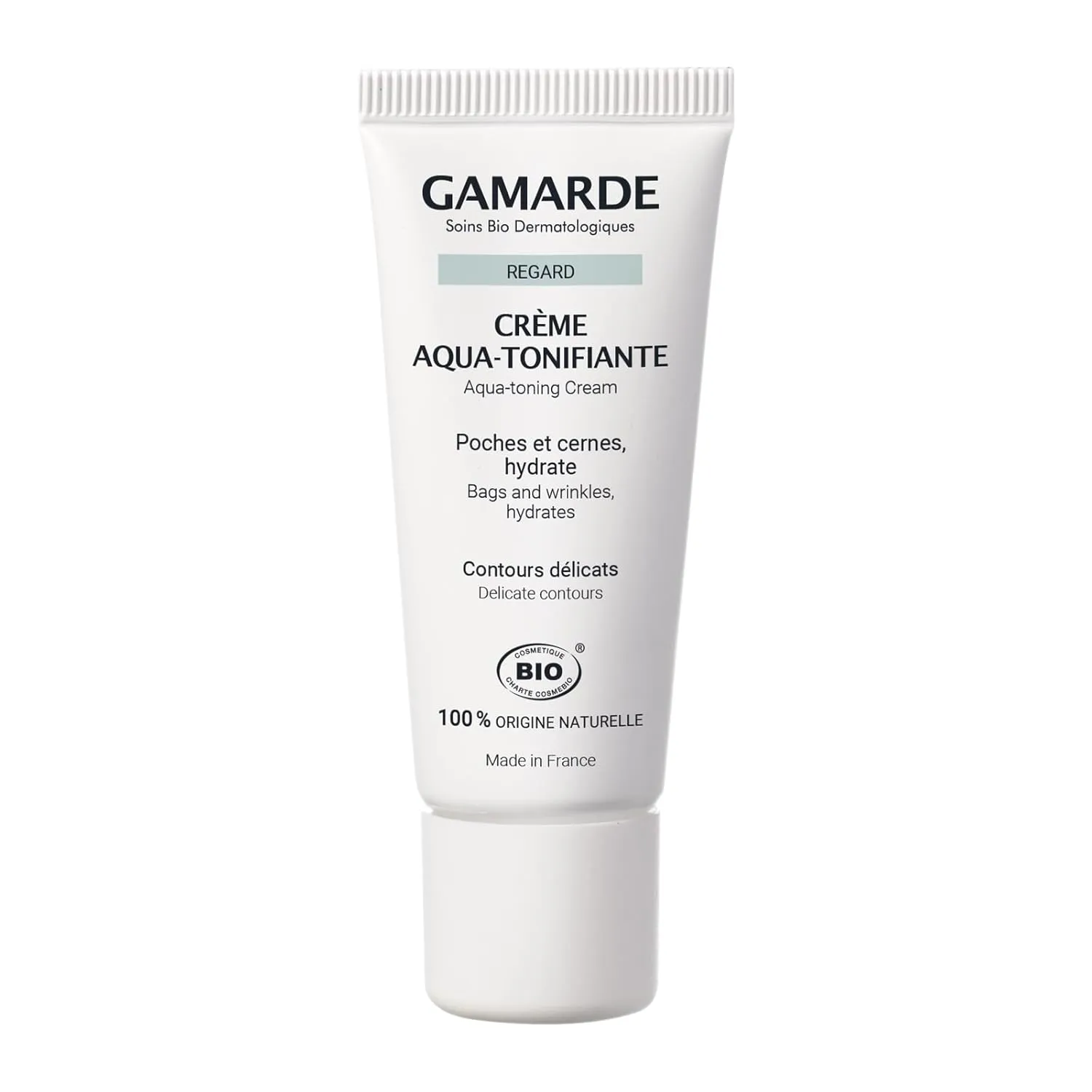 Aqua-Tonifying Cream - Anti Aging Eye Cream Reduces Puffiness and Dark Circles - Hyaluronic Acid and Aloe Vera Restores Hydration - 0.7 oz