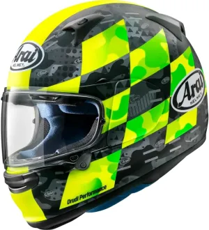 Arai Helmets Regent-X Patch Helmet (Large, Matte Fluorescent Yellow)