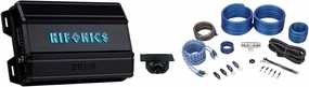 Audiosavings Bundle: (1) Hifonics ZD-1350.1D Mono Amplifier Bundle with (1) Rockville RWK41 4 Gauge Wiring Kit (2 Items)