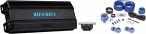 Audiosavings Bundle: (1) Hifonics ZD-1750.5D 5-Channel Amplifier Bundle with (1) Rockville RWK21 2 Gauge Installation Kit and (2) Rockville RTR172 RCA Cables (4 Items)