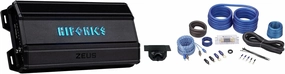 Audiosavings Bundle: (1) Hifonics ZD-1950.1D Mono Amplifier Bundle with (1) Rockville RWK21 2 Gauge Installation Kit (2 Items)