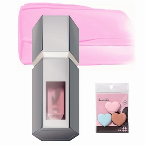 Aztk Jelly Color Liquid Blush Jc04, Mushroom Head Blusher, 2025 New 2 In 1 Contour Beauty Wand Blushs Waterproof Liquid Blush, All-day Highlight Contour with Cushion Applicator(JC02 Blueberry)