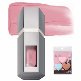 Aztk Jelly Color Liquid Blush Jc04, Mushroom Head Blusher, 2025 New 2 In 1 Contour Beauty Wand Blushs Waterproof Liquid Blush, All-day Highlight Contour with Cushion Applicator(JC04 Fig Coffee)