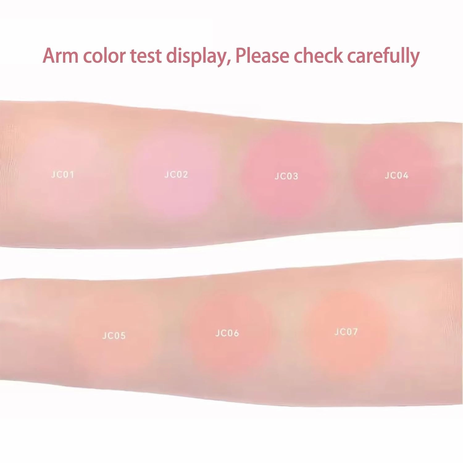 Aztk Jelly Color Liquid Blush Jc04, Mushroom Head Blusher, 2025 New 2 In 1 Contour Beauty Wand Blushs Waterproof Liquid Blush, All-day Highlight Contour with Cushion Applicator(JC05 White Peach)