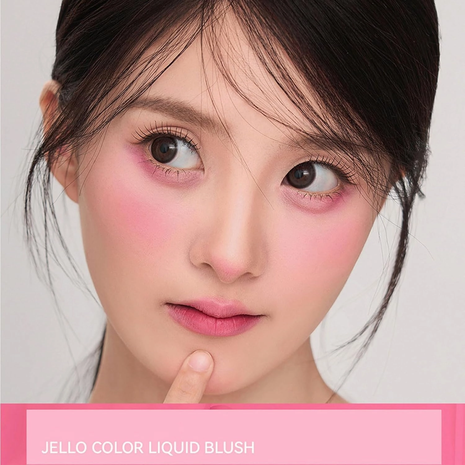 Aztk Liquid Blush, Aztk Jelly Color Liquid Blush Jc04,Highlight Contour 3 in 1 for Women,With Sponge Head, Matte Nude Pink Orange Makeup Blusher Cream for Cheeks (JC06)