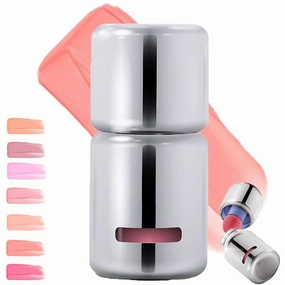 Aztk Liquid Blush, Aztk Jelly Color Liquid Blush Jc04,Highlight Contour 3 in 1 for Women,With Sponge Head, Matte Nude Pink Orange Makeup Blusher Cream for Cheeks (JC06)