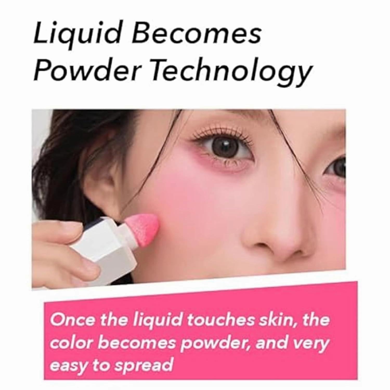Aztk Liquid Blush,Aztk Jelly Color Liquid Blush with Sponge Head,AztkBlush Lotion,Matte Nude Makeup Blusher Cream,Liquids Blushes for Cheeks,Highlight Contour 3 in 1 for Women, Lasting (JC06, 1)