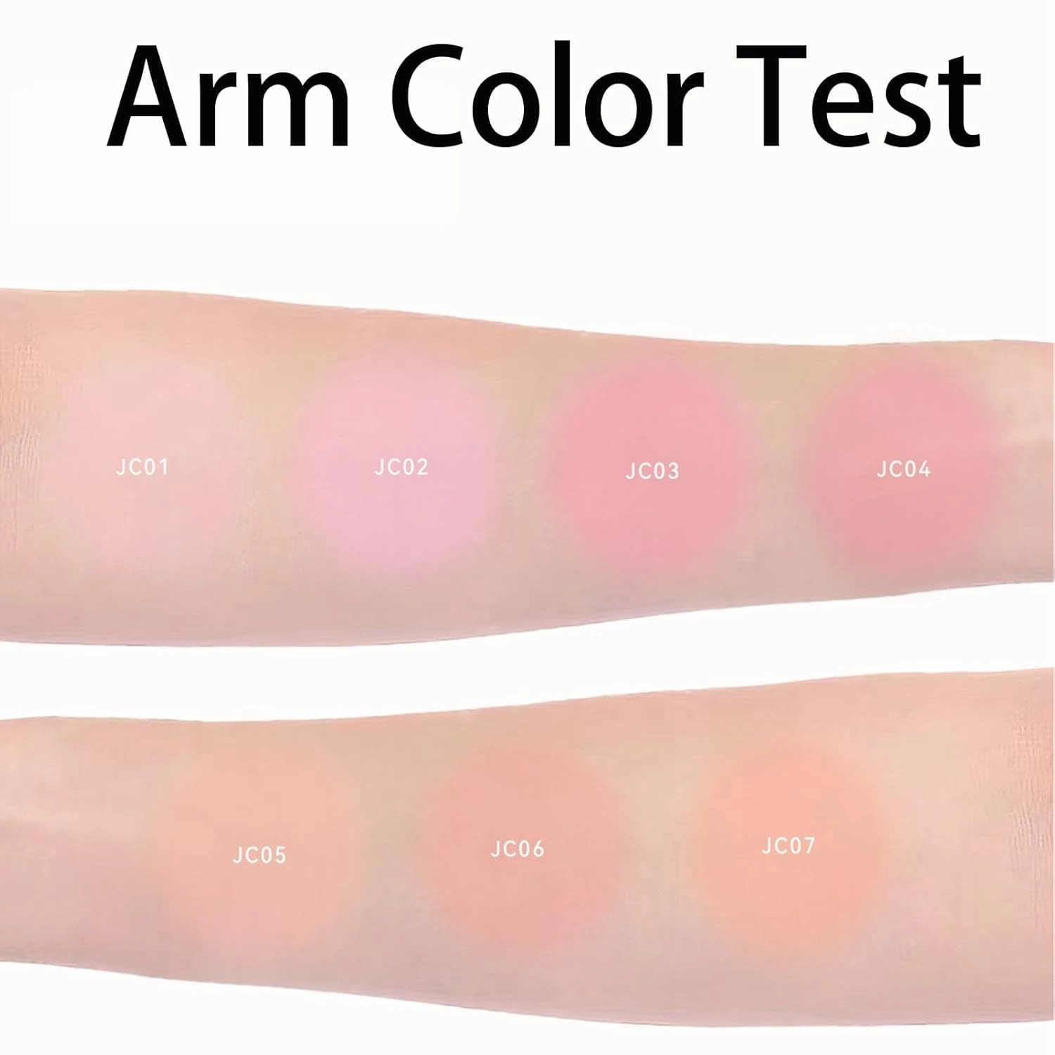 Aztk Liquid Blush,Highlight Contour 3 in 1 for Women,Aztk Jello Color Liquid Blush with Sponge Head, Matte Nude Pink Orange Makeup Blusher Cream for Cheeks,Matte Nude Makeup Blusher (JC07)