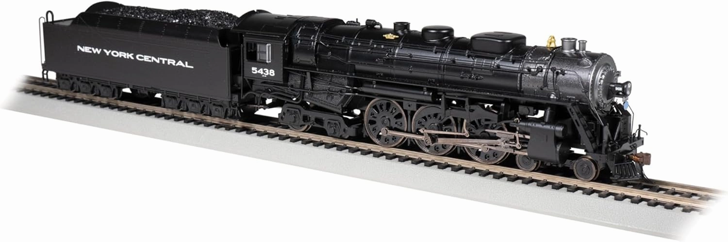 BACHMANN Trains - 4-6-4 Hudson - TCS DCC WOWSOUND® Equipped Locomotive - New York Central #5438 (Gothic Lettering) - HO Scale