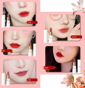 Balm Sheer Matte Lipstick, 5PC-MIX (Medium, Neutral, Light to Medium, Sheer)