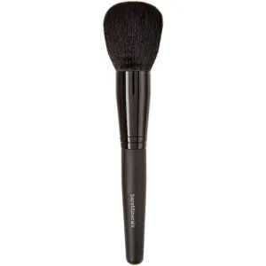 bareMinerals Supreme Finisher Makeup Powder Brush with Synthetic Fibers, For Applying Setting Powders, Highlighters   Bronzers, Vegan Blending Brush
