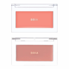 BBIA Ready To Wear Downy Cheek Cream Blush 2P Set (05 DOWNY CORAL   06 DOWNY FIG) / Blendable and Lightweight Cheek Makeup, Highly Pigmented with Long Wearing Formula