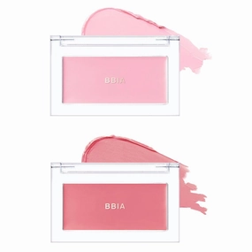 BBIA Ready To Wear Downy Cheek Cream Blush 2P Set (07 DOWNY ANGEL   08 DOWNY ROSY) / Blendable and Lightweight Cheek Makeup, Highly Pigmented with Long Wearing Formula