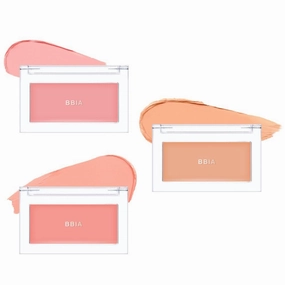 BBIA Ready To Wear Downy Cheek Cream Blush 3 Color (#01~03) BUNDLE SET - Blendable and Lightweight Cheek Makeup, Highly Pigmented with Long Wearing Formula