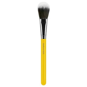 Bdellium Tools Professional Makeup Brush - Studio Series 965 Duo Fiber Blusher - With Soft Synthetic Fibers, For Applying Pop of Color (Yellow, 1pc)